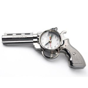Original vintage väckarklocka  revolver