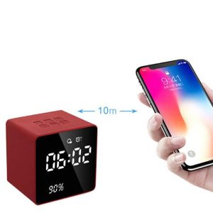 Väckarklocka Cube med Bluetooth, tydlig och lättanvänd funktion